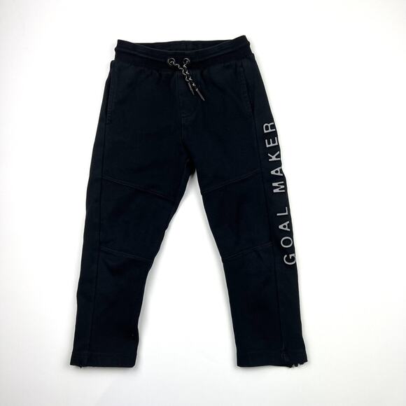 Zara Goal Maker Black Sweatpants Pants - Picture 2 of 8